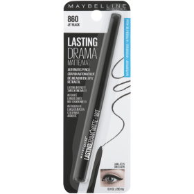 Maybelline Lasting Drama Matte Eyeliner Makeup, Jet Black