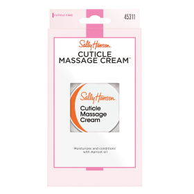 Sally Hansen Cuticle Massage Cream with Apricot Oil 0.4 fl oz Softens Moisturizes and Conditions