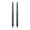 Revlon ColorStay Pencil Eyeliner with Built-in Sharpener Waterproof Smudgeproof Longwearing Eye Makeup with Ultra-Fine Tip 201 Black 2 Pack