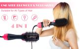 Hair Dryer Brush,Hair Volumizer for Drying & Straightening & Curling,Brush Blow Dryer Styler for Rotating Straightening, Curling, Salon Negative Ion C