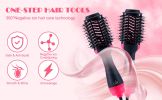 Hair Dryer Brush,Hair Volumizer for Drying & Straightening & Curling,Brush Blow Dryer Styler for Rotating Straightening, Curling, Salon Negative Ion C