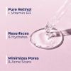 Resurfacing Retinol Serum for Face with Vitamin B3 Pure Retinol Face Serum for Anti Aging Wrinkles Fine Lines Acne Scar and Sun Spots for a Radiant Co