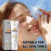 Universal Sunscreen SPF 50 PA, Protector Solar Con Color, Tinted Sunscreen, No Sticky Refreshing Non And Does Not Harm Residue For All Skin Type And U