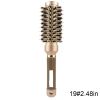 Round Brush For Blow Drying; Nano Thermal Ceramic & Ionic Tech Hair Brush With Boar Bristles; Professional Round Barrel Brush For Styling; Curling And